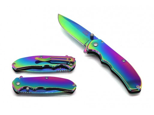 Falcon 6.5" Spring Assisted Knife KS8269RB